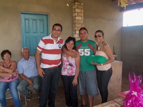 Casais Jorge e Flávia e Marcos e Selma presentes ao evento...