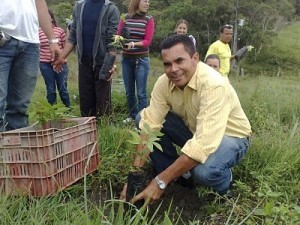 Vereador participa de projeto Ambiental