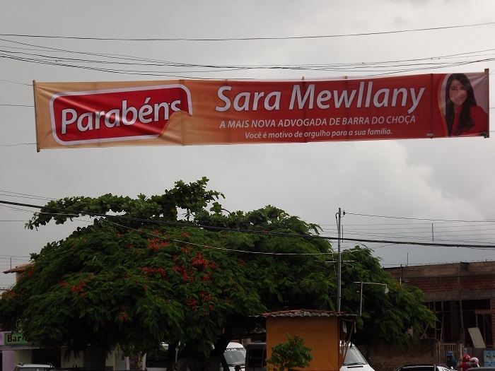Sara Mewllany, a mais nova advogada de Barra do Choça