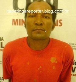 Homem que praticamente decepou cabeça de trabalhador rural no município de Caatiba é preso em Minas Gerais.