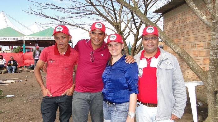 Em destaque, João Lebre,Delcy ( fotógrafo), Coordenadora Daiane e o Chefe do Cerimonial, Professor Geovane