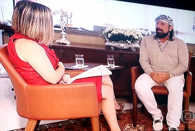 Bell Marques em entreveista ao FANTÁSTICO, domingo, 15/09