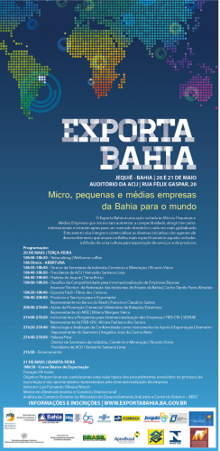 Exporta Bahia Jequié 201422
