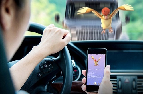 Road safety professionals issue a warning to road users: Don't play Pokémon Go and drive. The viral sensation released this month has players staring at their phones catching and training Pokémon creatures. “Pokémon” (which translates to “pocket monster”) first took America by storm as a card game in the late 1990s and is exploding into the national consciousness again. It is a nostalgia trip and wish fulfillment for the generation of 20-to-30-somethings who grew up with the game and a new challenge for younger players. The latest version uses a phone’s sensors, camera and GPS technology to create a sort of augmented reality that allows players to catch and train Pokémon in the real world. Unlike most video games, “Pokémon Go” encourages or even requires players to walk and explore the outdoors. The game is becoming so popular that it was on the verge of overtaking Twitter on Monday in terms of active users, and had already overtaken the popular dating app Tinder. But the game poses safety hazards on the roadways -- for drivers and people walking on the streets, one road safety officer warns. “This new, all-consuming Pokémon Go craze has caught the entire country by surprise, and as such we are concerned about the consequences playing this game can have on road safety,” said Road safety officer with Mayo County Council Noel Gibbons  in a statement.