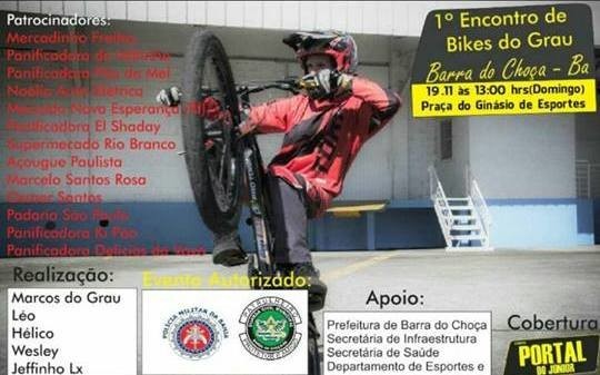 GRAU NO ENCONTRO DE BIKES 