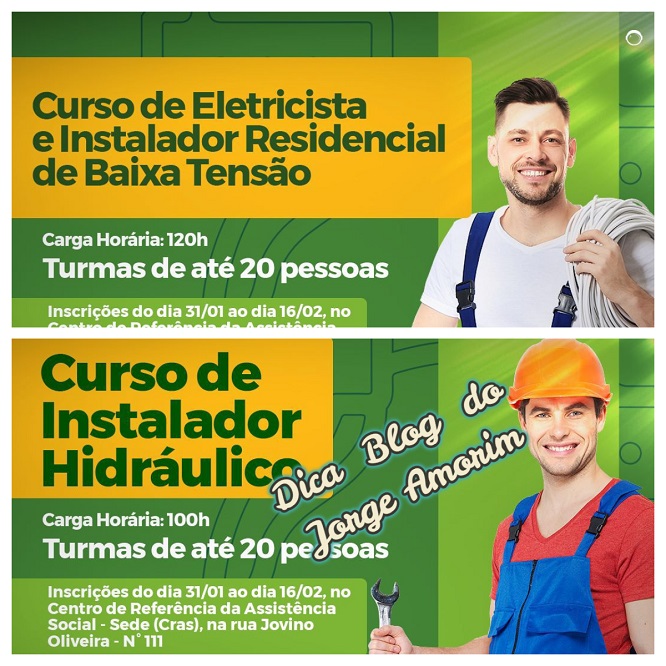 OPORTUNIDADE: Assistência Social E SENAI Oferecem Dois Cursos ...